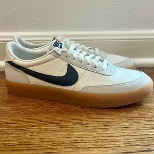 Nike Killshot 2 Leather Sail/Oil Grey/Gum Sneakers Mens Size 9 432997-121 $90